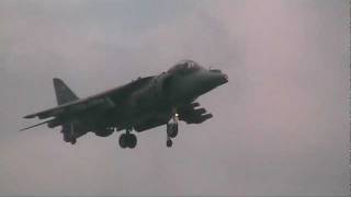 preview picture of video 'A Harrier GR 9 at Sunderland airshow, UK'