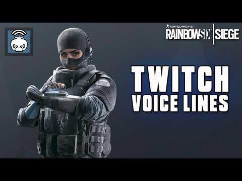 Tom Clancy's Rainbow Six Siege: Twitch Voice Lines