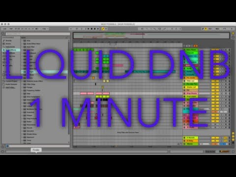 How to make Liquid DNB in 1 Minute