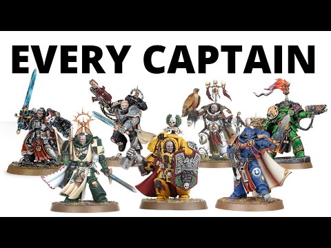 Ranking Every Space Marine Captain in Warhammer 40K 10th Edition