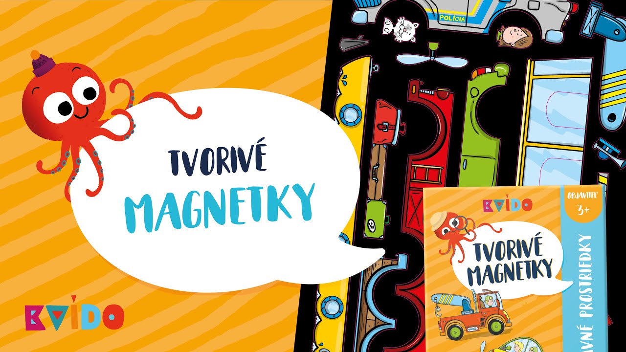 Kvído - Tvorivé magnetky - predstavenie