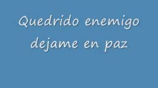 Querido enemigo-morodo