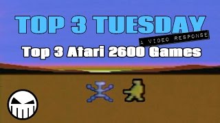 Top 3 Atari 2600 Games - A Top 3 Tuesday Video Response