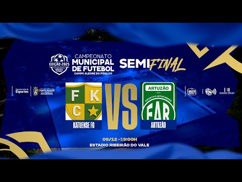 KATUENSE X ARTUZÃO | SEMIFINAL | CAMPEONATO MUNICIPAL CAMPO ALEGRE DO FIDALGO