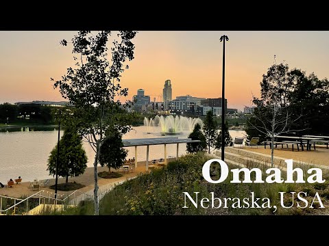 Omaha, USA 🇺🇸, Walking Tour [4K | 60fps]