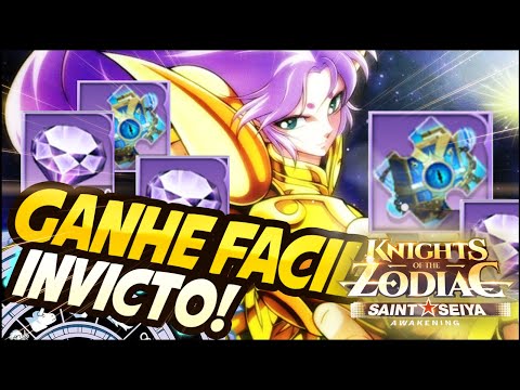 O MELHOR PERSONAGEM PRA FAZER O EVENTO NOVO! INVICTO NO NOVO SISTEMA! Saint Seiya Awakening
