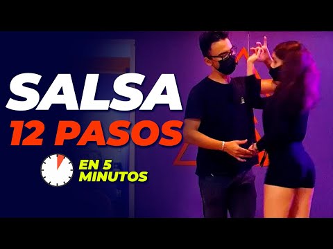 ¡12 pasos de #salsa en 5 minutos!