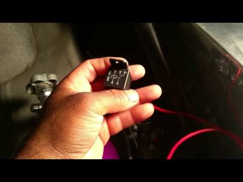 HOLLEY BLUE FUEL PUMP AND RELAY WIRING
