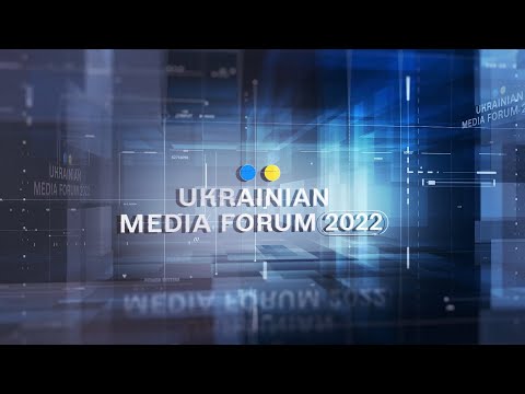 Фото UKRAINIAN MEDIA FORUM 2022: тізери з інфою про спікерів форуму.