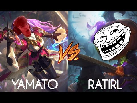 ratirl has a mental advantage over yamato for 13 minutes straight