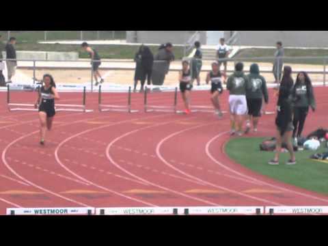 Westmoor vs. M-A Varsity Girls 300m Hurdles #2