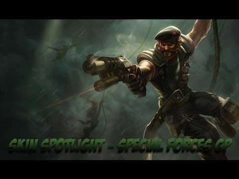 Skin Spotlight - Special Forces Gangplank