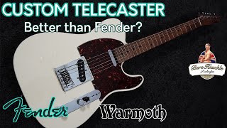 Video thumbnail for CUSTOM WARMOTH TELECASTER - Is custom worth it? by Keyan Houshmand Live