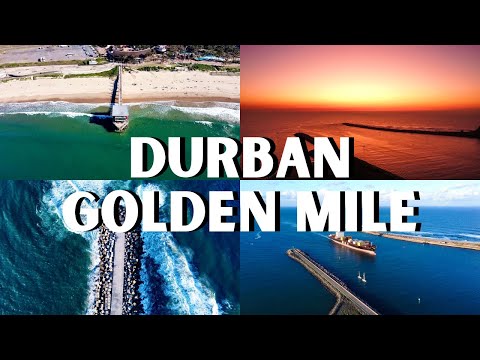 Durban Golden Mile: A Stunning Drone Tour of the Iconic Promenade