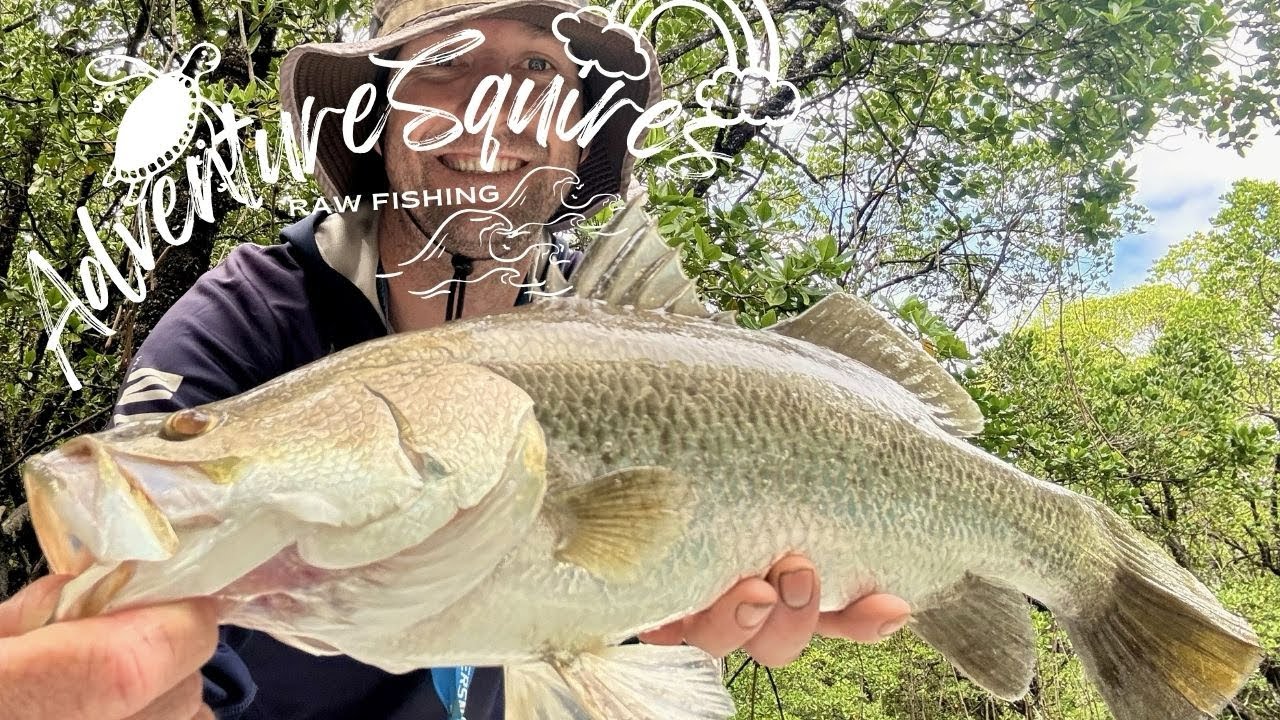 Sick, Soaked and Surface-Boofed: AdventureSquires Hides From the Wind For a Creek Barra Session