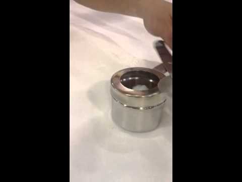 How to light up a chafing dish