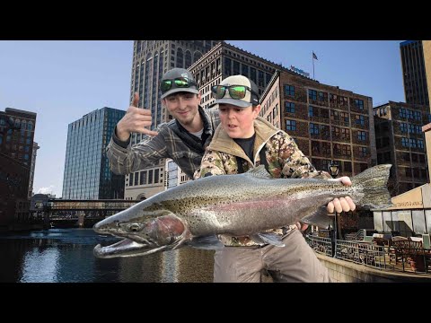 Trout Catch and Cook in Downtown Milwaukee!