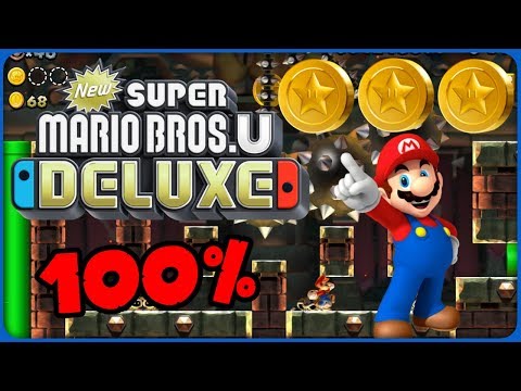 S-8 Pendulum Castle ❤️ New Super Mario Bros. U Deluxe ❤️ 100% All Star Coins
