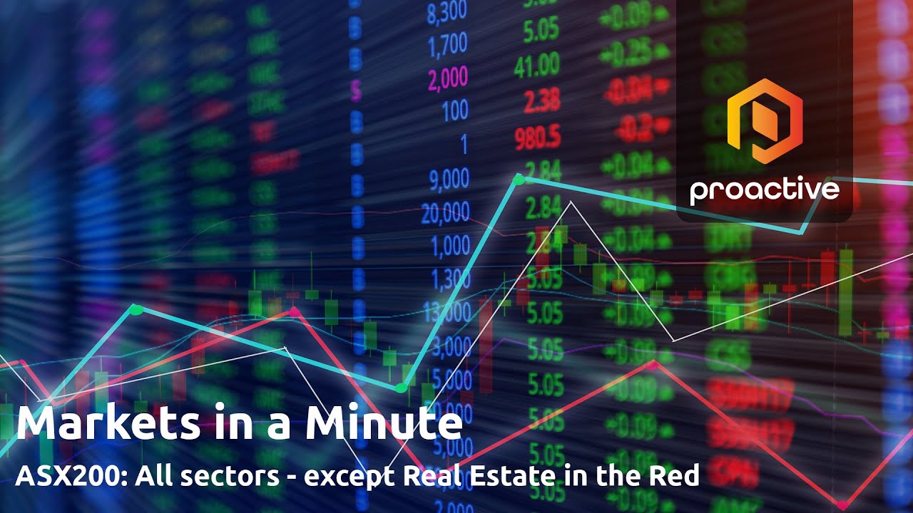 Markets in a Minute: ASX200 in a sea of red 
