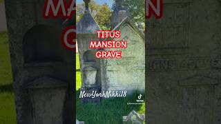 UNIQUE MANSION GRAVE #grave #unique #headstone #cemetery #graveyard #epitaph