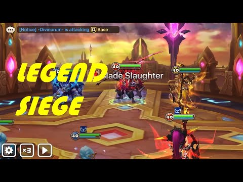 Fighting the Defending Legend Guild in Asia Top Siege Summoners War [G.O.A.T. | Wik-Wik | ILLUMIN8]