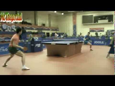 Table Tennis - Ma Long Vs Bobocica - 2009 (Coach Camera)