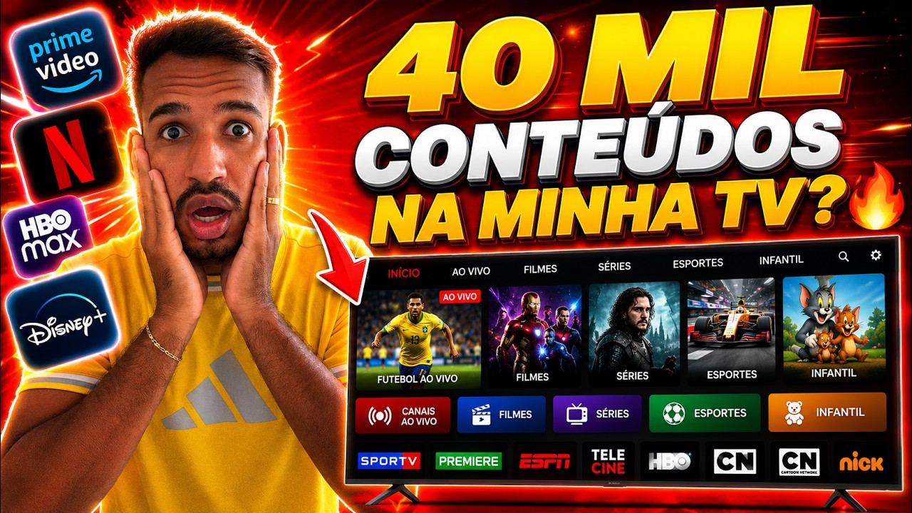 NINGUÉM FALA DISSO! DESBLOQUEEI 40MIL CONTEUDOS NA MINHA TV...NÃO ESPERAVA TUDO ISSO 😱