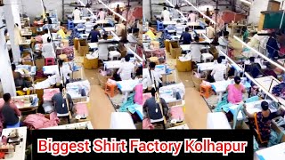 Process of Making Shirts in Factory / Indian Shirt Factory
