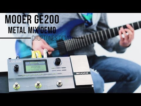 Mooer GE200 | Metal Demo