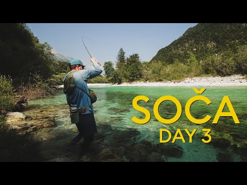 Fly fishing the Soča in Slovenia - Day 3 - Rainbows everywhere