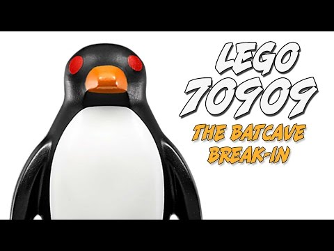 LEGO Speed Build and Review of The Batcave Break-In (Set 70909)