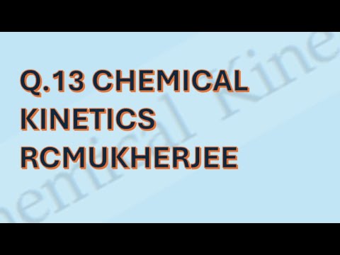 Q.13 For the non equilibrium process #chemistry #class12 #ncert #rcmukherjee #chemicalkinetics 