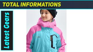 GEMYSE Girl's Ski Snow Jacket: Unstoppable Warmth & Waterproof Power!