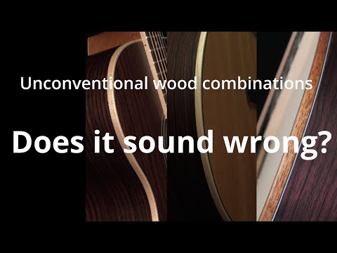 Unusual Tonewood Wood Combinations | Larrivee OM Rosewood Top, Mahogany Top, Sitka