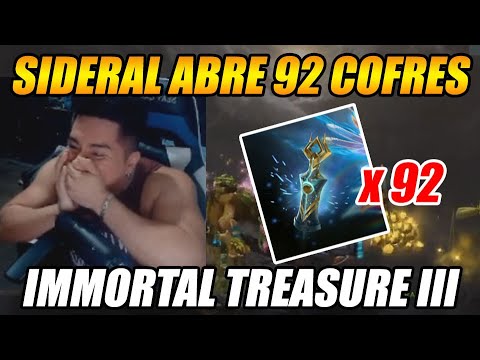 SIDERAL ABRE 92 IMMORTAL TREASURE III EN BUSCA DEL ULTRA RARO DEL PHOENIX - DOTA 2