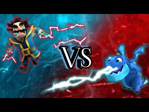 Electro Dragon Vs Electro wizard  | 1v1 | Clash Royale