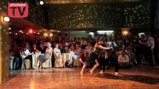 SOLEDAD TANGO FESTIVAL 2010, Esteban Cortez & Evelyn Rivera, Moscow, rest."Durov" 18.04.10