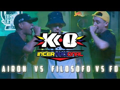 FILÓSOFO🇨🇴 VS FD🇺🇾 VS AIRON🇨🇴 || OCTAVOS DE FINAL K.O INTERNACIONAL || BOGOTÁ