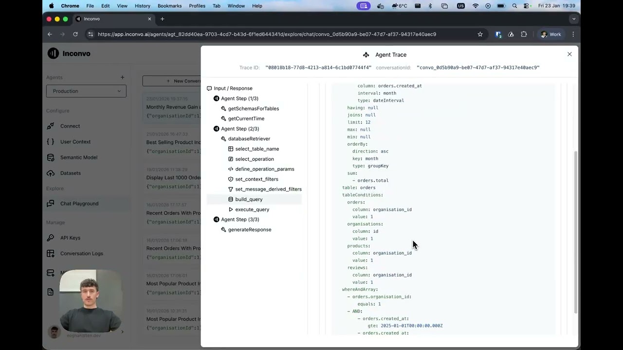 Inconvo demo video