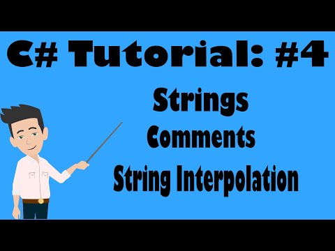 C Tutorial 4 Strings Comments String Interpolation