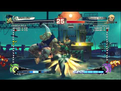 YANAGAUNCLE [M.Bison] Vs ProudStrawberry [Gouken] SSF4 Arcade Edition 2012 XBL