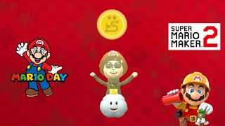 Gold Medal on Endless Normal on Mar10 Day - Super Mario Maker 2