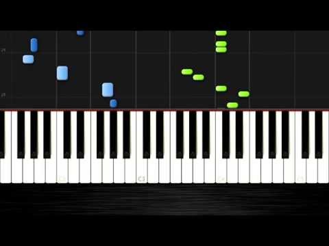Super Mario Bros - MEDIUM Piano Tutorial (50% Speed) by PlutaX - Synthesia