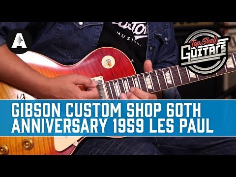 Top Shelf Guitars - Gibson Custom Shop 60th Anniversary 1959 Les Paul Standard in Factory Burst