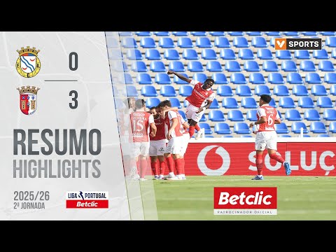 Resumo: Alverca 0-3 Braga (Liga 25/26 #2)