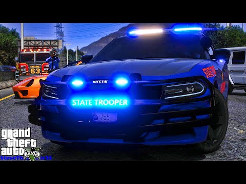 Playing GTA 5 As A POLICE OFFICER | GTA 5 Lspdfr Mod