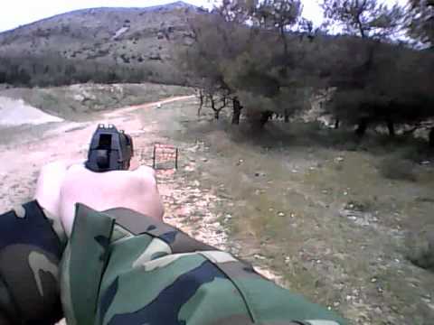 H&K HK45 Vs VisiChalk at 10 yds