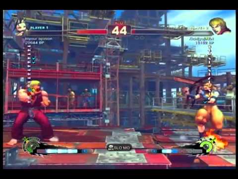 SSF4: Inyour opinion(Ibuki) VS  KichijyojiKEN(Ken)