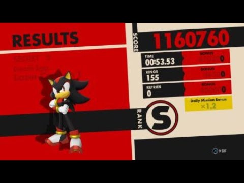 Sonic Forces - Secret 5 Laser Cannon 1 RA - 155 Rings