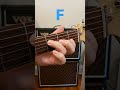Guitar Lesson F Chord Shorts Guitar Guitarlesson Beginners